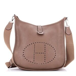 Brown Leather Shoulder Bag